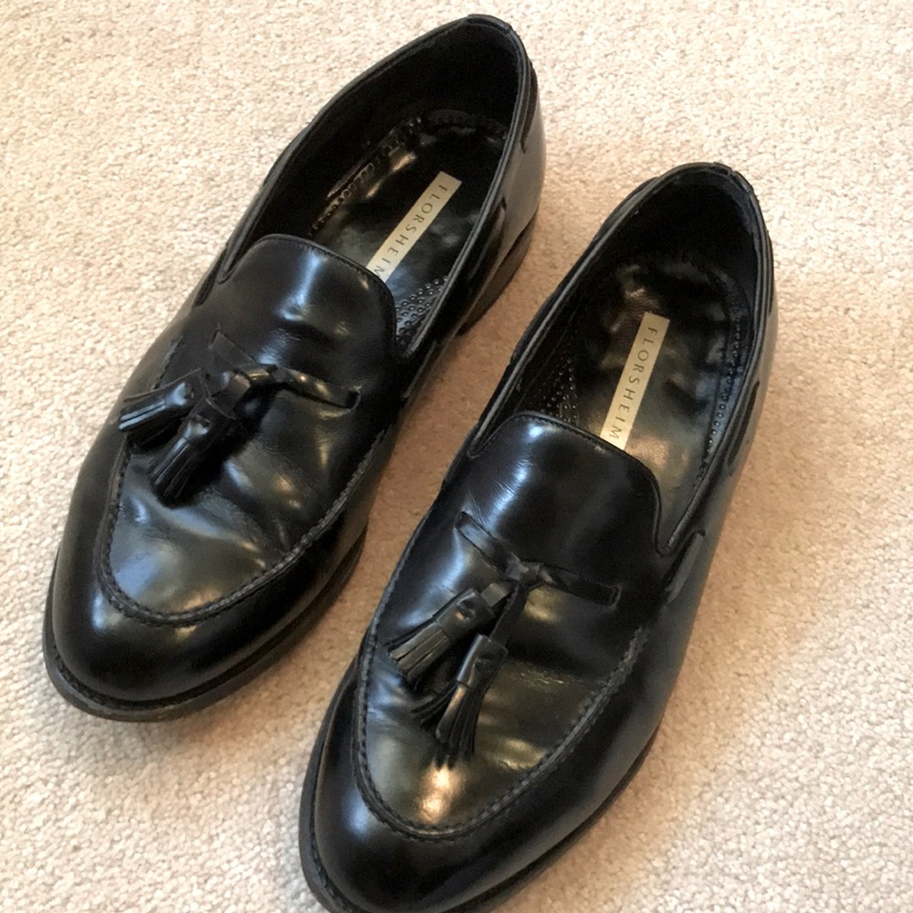 Mens Florsheim leather loafers